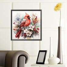 Load image into Gallery viewer, Diamond Painting - Full Round - cardinal on tree branch (40*40CM)
