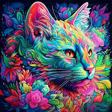 Load image into Gallery viewer, AB Diamond Painting - Full Round - cat cat (40*40CM)
