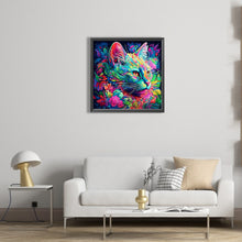 Load image into Gallery viewer, AB Diamond Painting - Full Round - cat cat (40*40CM)
