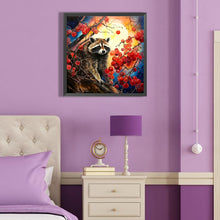Load image into Gallery viewer, Diamond Painting - Full Round - Red grape and civet cat (40*40CM)
