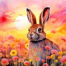 Load image into Gallery viewer, Diamond Painting - Full Round - Daisy and Rabbit (40*40CM)
