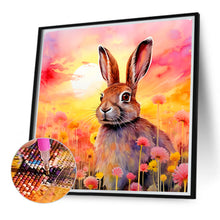 Load image into Gallery viewer, Diamond Painting - Full Round - Daisy and Rabbit (40*40CM)

