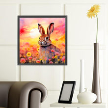 Load image into Gallery viewer, Diamond Painting - Full Round - Daisy and Rabbit (40*40CM)
