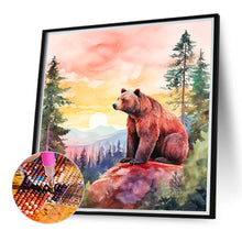 Load image into Gallery viewer, Diamond Painting - Full Round - Mountains and bears (40*40CM)
