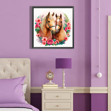 Load image into Gallery viewer, Diamond Painting - Full Round - horse (40*40CM)
