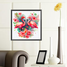 Load image into Gallery viewer, Diamond Painting - Full Round - flamingo (40*40CM)
