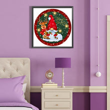 Load image into Gallery viewer, Diamond Painting - Full Round - christmas gnome (40*40CM)
