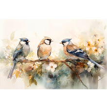 Load image into Gallery viewer, Diamond Painting - Full Round - Beautiful bird flying on the branch (40*60CM)
