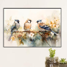 Load image into Gallery viewer, Diamond Painting - Full Round - Beautiful bird flying on the branch (40*60CM)
