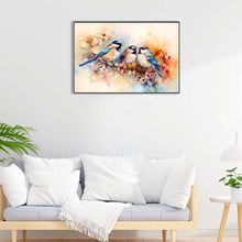 Load image into Gallery viewer, Diamond Painting - Full Round - Birds admiring flowers on beautiful branches (40*60CM)

