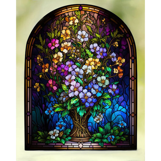 AB Diamond Painting - Full Round - flowers (40*50CM)