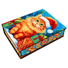 Load image into Gallery viewer, Christmas Diamond Painting Organizer for Diamond Art DIY Craft (Xmas Cat 1)
