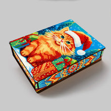 Load image into Gallery viewer, Christmas Diamond Painting Organizer for Diamond Art DIY Craft (Xmas Cat 1)
