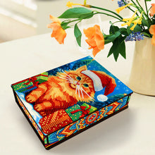 Load image into Gallery viewer, Christmas Diamond Painting Organizer for Diamond Art DIY Craft (Xmas Cat 1)
