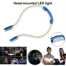 Load image into Gallery viewer, Diamond Painting LED Headlamp Beam Head Lamp Neck Reading Light (Blue)
