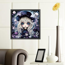 Load image into Gallery viewer, Diamond Painting - Full Round - gentleman girl (40*40CM)
