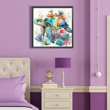Load image into Gallery viewer, Diamond Painting - Full Round - sea turtle (40*40CM)
