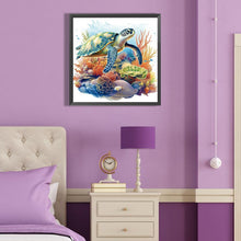 Load image into Gallery viewer, Diamond Painting - Full Round - sea turtle (40*40CM)
