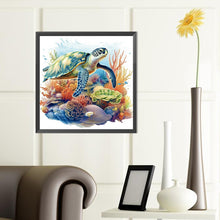 Load image into Gallery viewer, Diamond Painting - Full Round - sea turtle (40*40CM)
