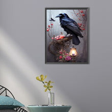 Load image into Gallery viewer, AB Diamond Painting - Full Square - crow (30*40CM)
