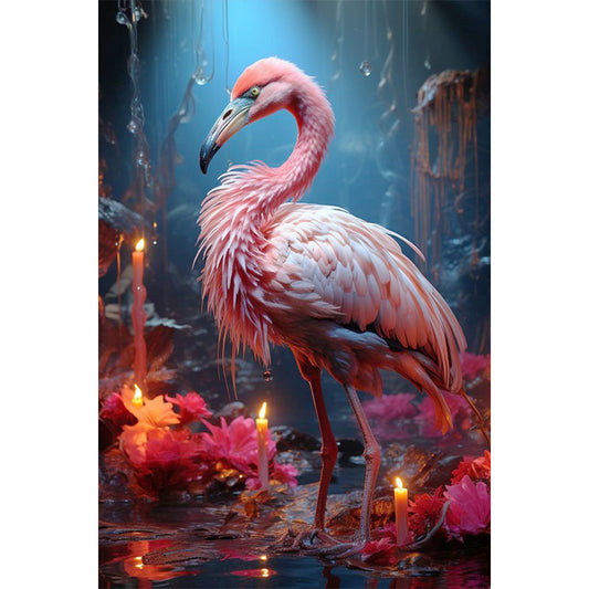 AB Diamond Painting - Full Square - flamingo (40*60CM)
