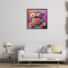 Load image into Gallery viewer, Diamond Painting - Partial Special Shaped - pink atmosphere bird (30*30CM)
