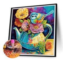 Load image into Gallery viewer, Diamond Painting - Partial Special Shaped - Colorful atmosphere bird (30*30CM)
