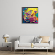 Load image into Gallery viewer, Diamond Painting - Partial Special Shaped - Yellow atmosphere bird (30*30CM)
