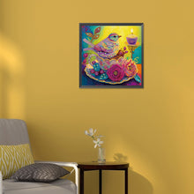 Load image into Gallery viewer, Diamond Painting - Partial Special Shaped - Yellow atmosphere bird (30*30CM)
