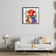 Load image into Gallery viewer, Diamond Painting - Partial Special Shaped - Color bucket consumes cattle (30*30CM)
