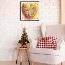 Load image into Gallery viewer, Diamond Painting - Partial Special Shaped - Aesthetic heart (30*30CM)
