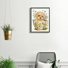 Load image into Gallery viewer, Diamond Painting - Partial Special Shaped - cup dog (30*40CM)
