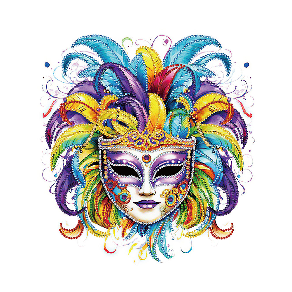 Diamond Painting - Partial Special Shaped - dark mask (30*40CM)