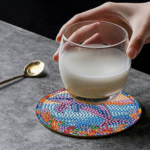Load image into Gallery viewer, 8PCS Special Shape Diamond Painting Coasters Kits (Dolphin Stained Glass)
