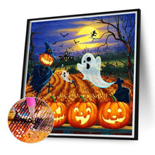 Load image into Gallery viewer, Diamond Painting - Full Round - pumpkin ghost (40*40CM)
