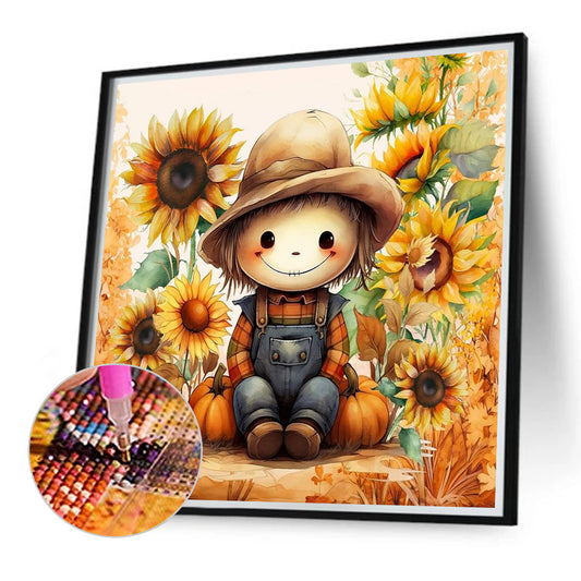 Diamond Painting - Full Round - Harvest and Dolls (40*40CM)
