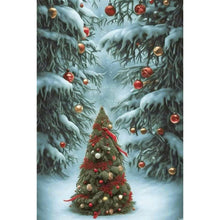 Load image into Gallery viewer, Diamond Painting - Full Round - Christmas tree (40*60CM)
