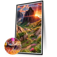 Load image into Gallery viewer, Diamond Painting - Full Round - mountains and fields (40*70CM)
