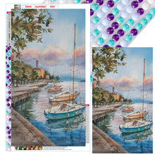 Load image into Gallery viewer, Diamond Painting - Full Round - mountains and fields (40*70CM)
