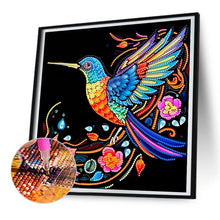 Load image into Gallery viewer, Diamond Painting - Partial Special Shaped - hummingbird (30*30CM)
