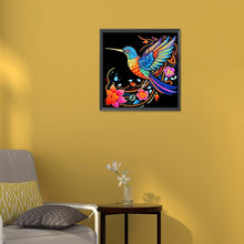 Load image into Gallery viewer, Diamond Painting - Partial Special Shaped - hummingbird (30*30CM)
