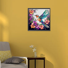 Load image into Gallery viewer, Diamond Painting - Partial Special Shaped - hummingbird (30*30CM)
