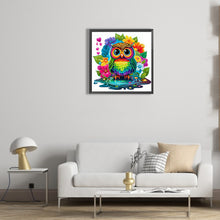 Load image into Gallery viewer, Diamond Painting - Partial Special Shaped - owl (30*30CM)
