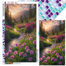 Load image into Gallery viewer, Diamond Painting - Full Round - The fragrance of wild flowers (40*70CM)
