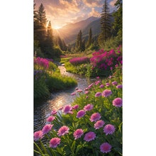 Load image into Gallery viewer, Diamond Painting - Full Round - The fragrance of wild flowers (40*70CM)
