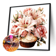 Load image into Gallery viewer, Diamond Painting - Full Round - Lily Cupcakes (40*40CM)
