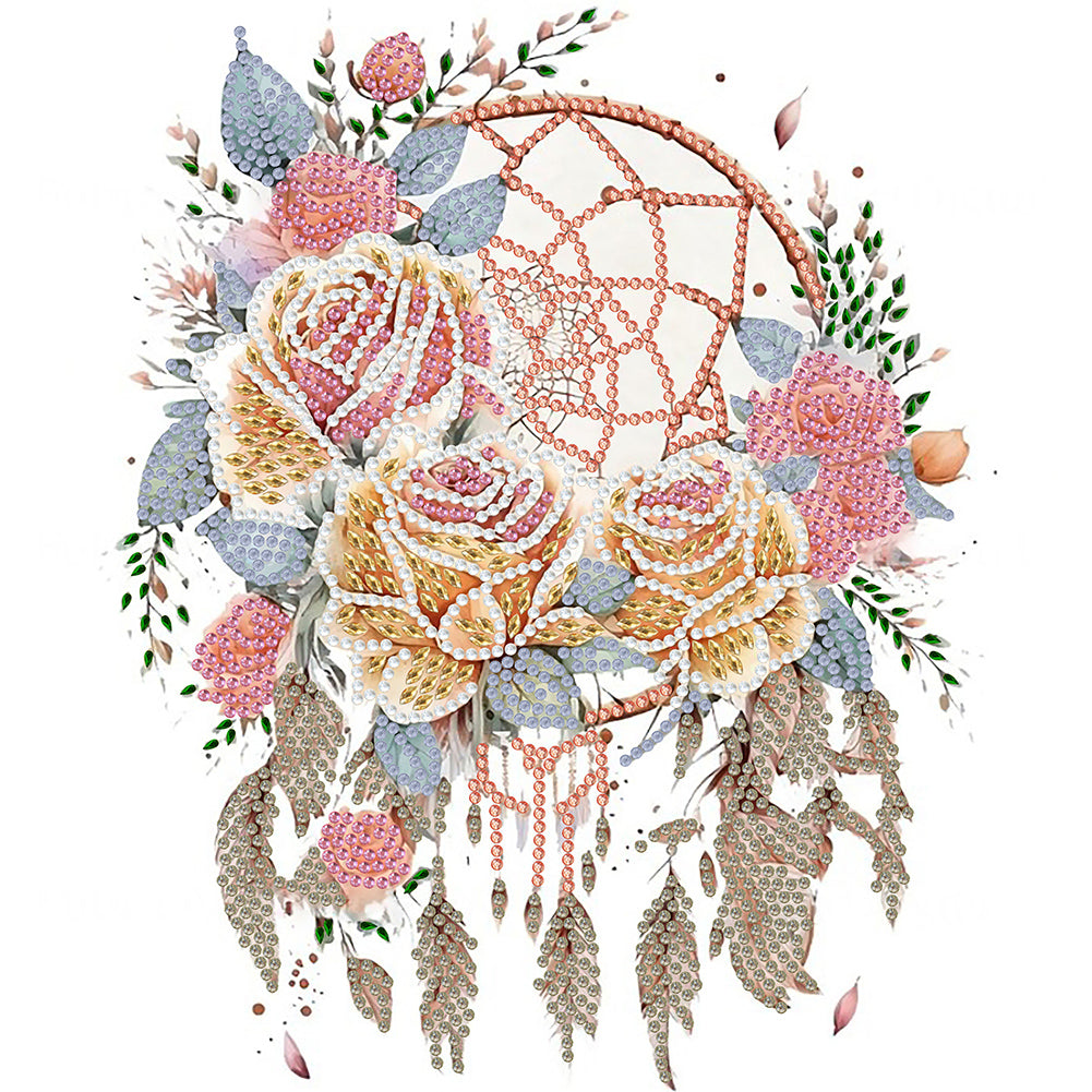 Diamond Painting - Partial Special Shaped - Dreamcatcher (30*30CM)