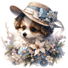 Load image into Gallery viewer, Diamond Painting - Full Round - Miss Dog and Miss Cat (40*40CM)
