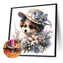 Load image into Gallery viewer, Diamond Painting - Full Round - Miss Dog and Miss Cat (40*40CM)
