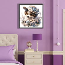 Load image into Gallery viewer, Diamond Painting - Full Round - Miss Dog and Miss Cat (40*40CM)
